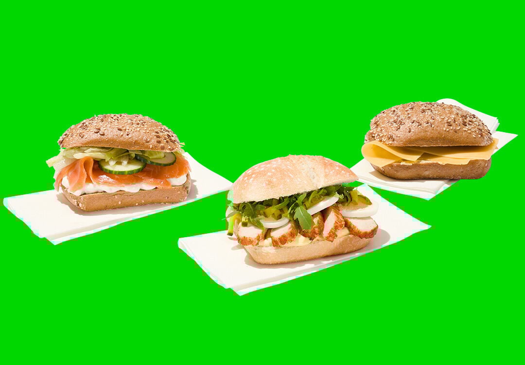 gratis belegd broodje