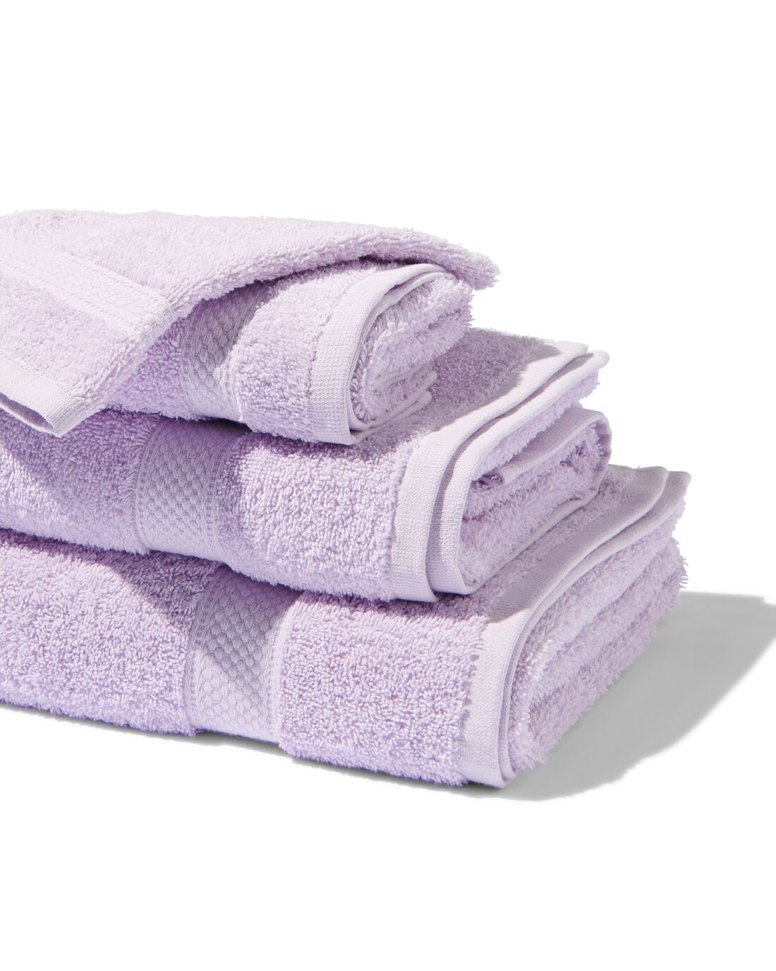 HEMA Handdoek 70x140 Zware Kwaliteit Lila (lila)