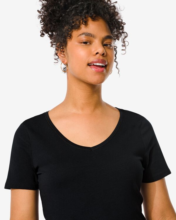 Zwarte damesshirts en tops kopen? Shop nu online - HEMA