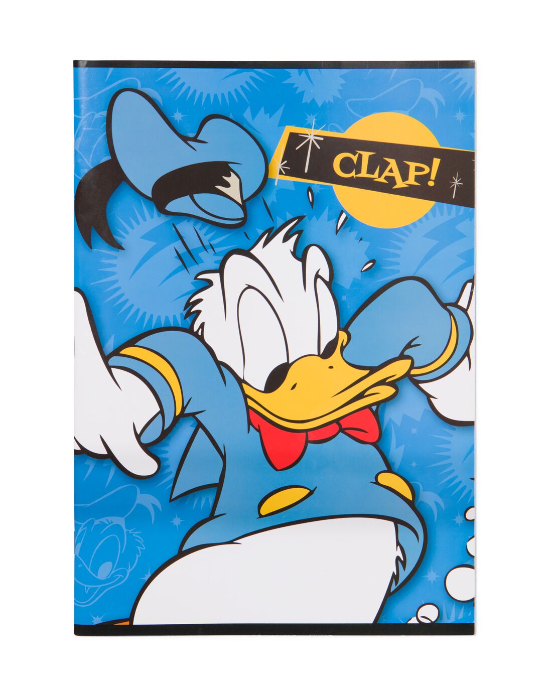 HEMA Donald Duck Schrift A4 Geruit 10 Mm