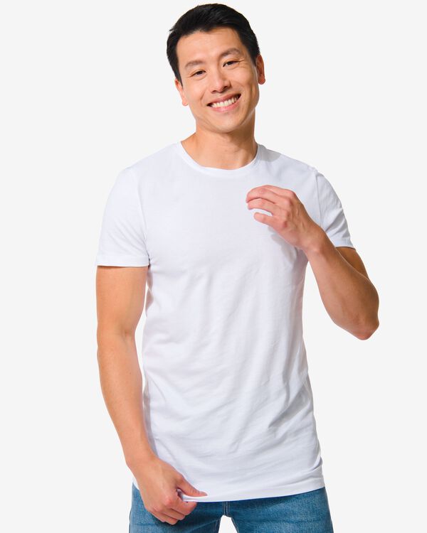 Multipack t-shirts voor heren kopen? Shop online - HEMA