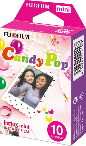 Fujifilm instax mini fotopapier candypop 10-pak - HEMA