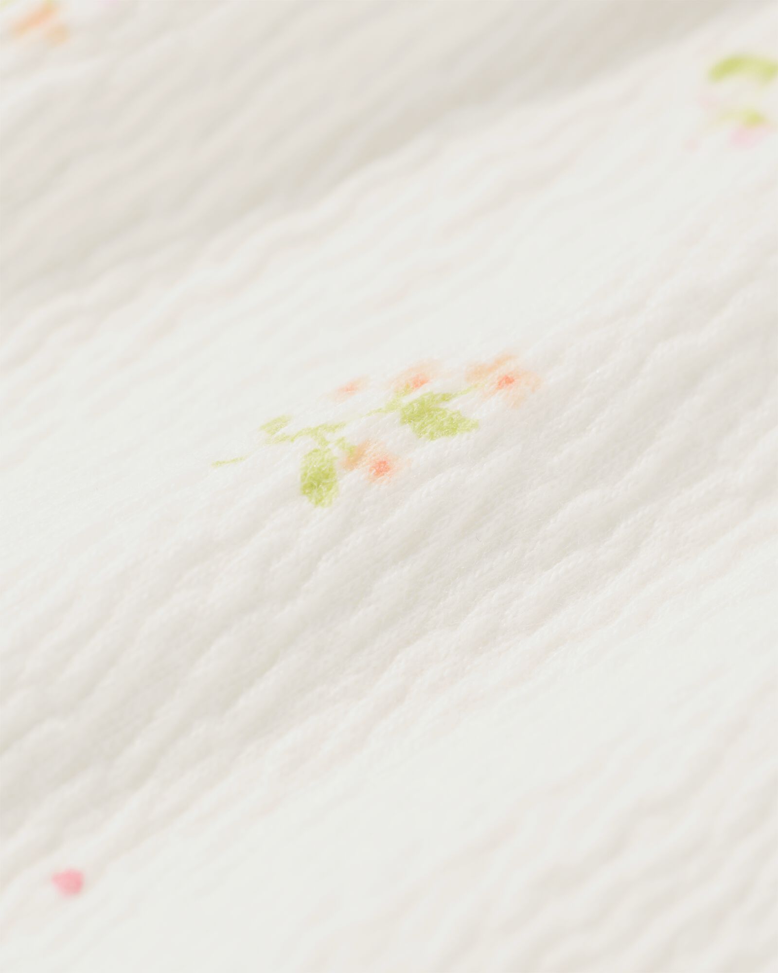 babytuniek bloemen gebroken wit gebroken wit - 33043650OFFWHITE - HEMA
