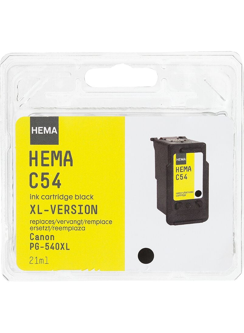 HEMA cartridge C54 voor de Canon PG-540XL - HEMA
