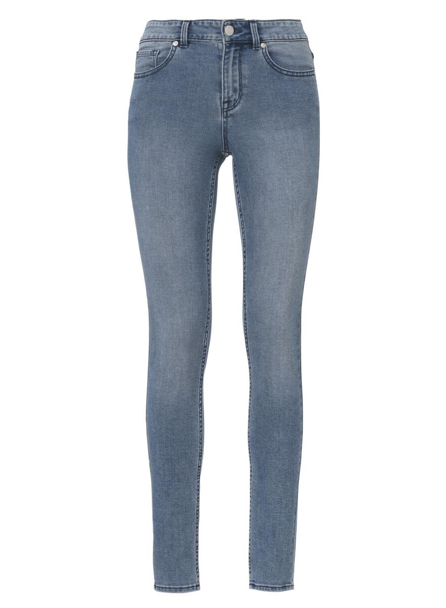 skinny jeans lichtblauw - HEMA
