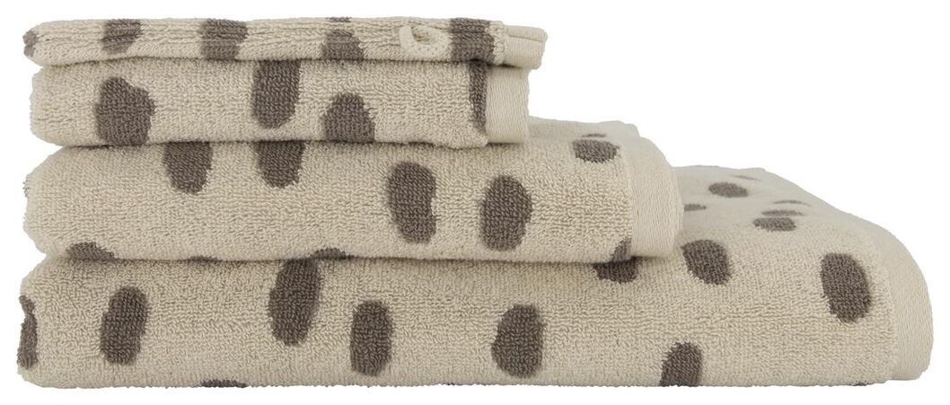 handdoek - zware kwaliteit zand - HEMA