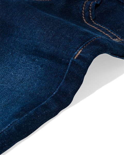 kinder jeans skinny fit donkerblauw - HEMA