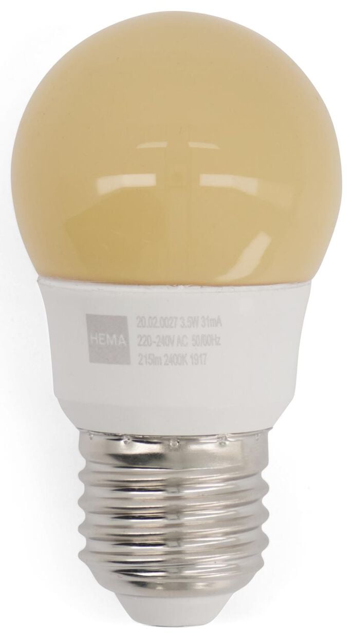 LED lamp 22W - 215 lm - kogel - flame - HEMA