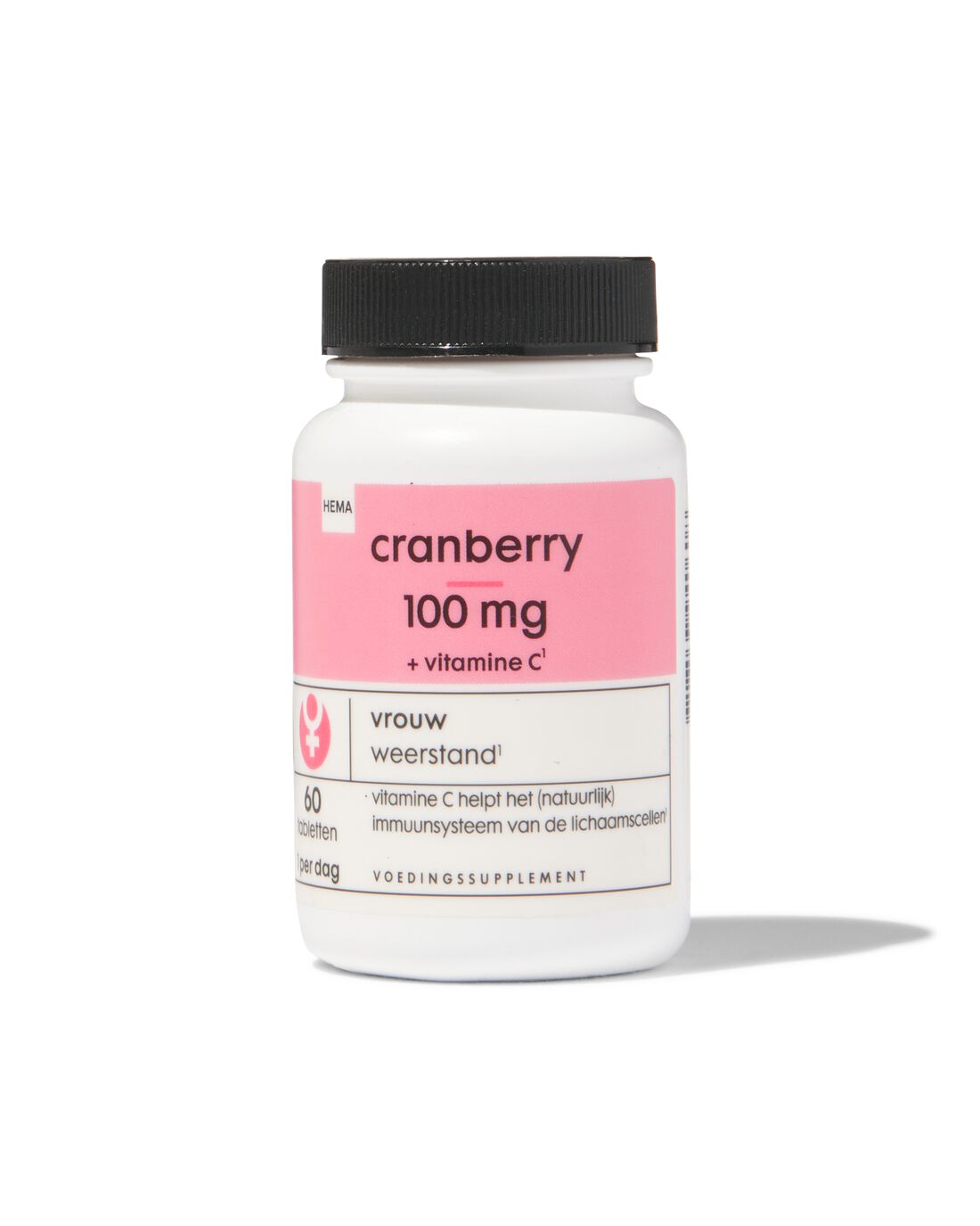 HEMA Cranberry 100mg + Vitamine C - 60 Stuks