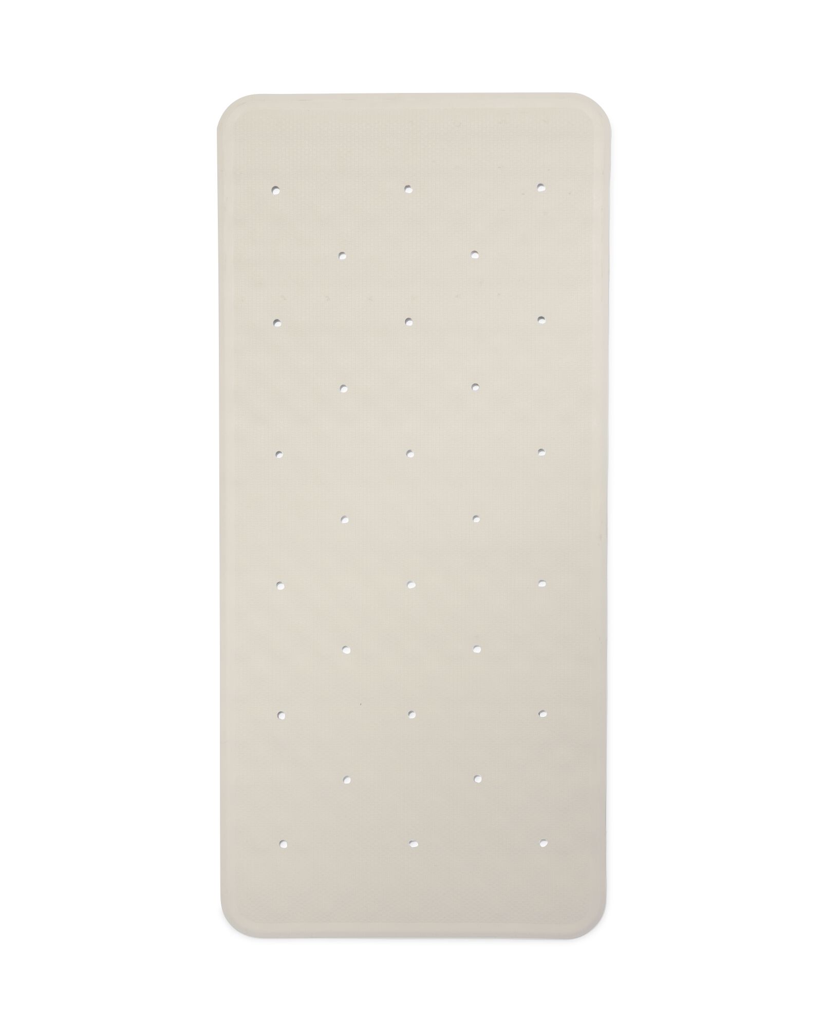 badmat 34x74 rubber anti-slip wit - HEMA