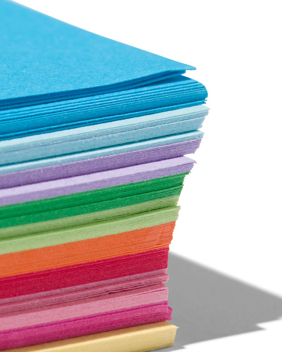gekleurd papier - 150 stuks - HEMA
