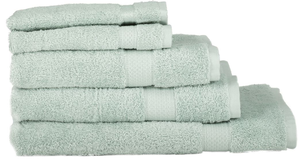 handdoeken - zware kwaliteit lichtgroen - HEMA