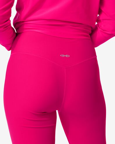 dames sportlegging roze M - 36090192 - HEMA