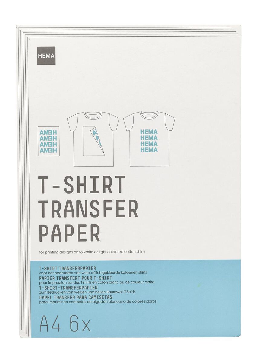 t-shirt transferpapier - HEMA