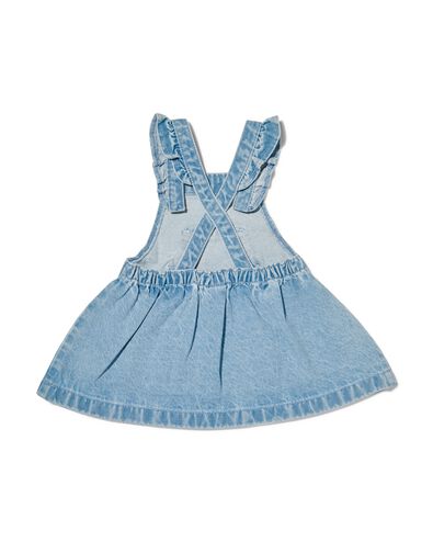 baby salopette jurk blauw - 33088830BLUE - HEMA