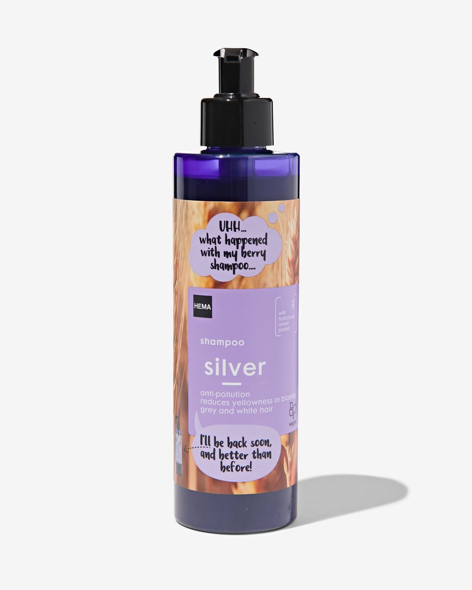 zilver shampoo 300ml - HEMA
