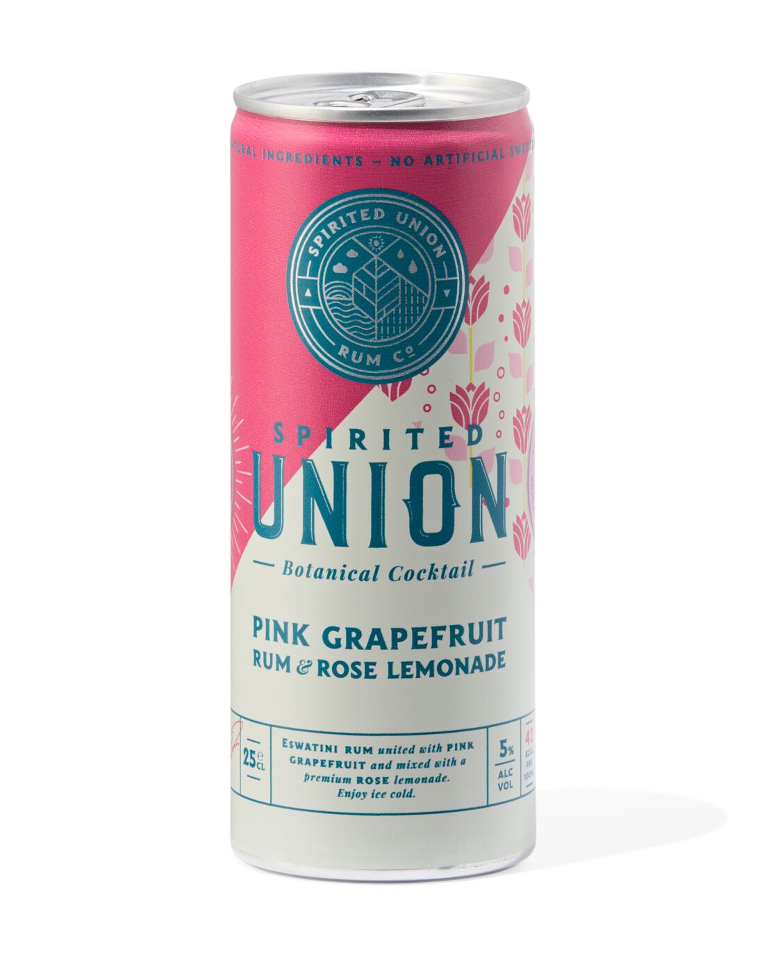 HEMA Spirited Union Pink Rum & Rose Lemonade 250ml