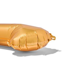filter weduwnaar Fondsen folieballon cijfers 0-9 goud - HEMA