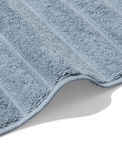 Doe het niet Draai vast Voorbijgaand handdoek zware kwaliteit structuur donkergrijs blauw - HEMA