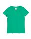 kinder t-shirt biologisch katoen groen 110/116 - 30832362 - HEMA