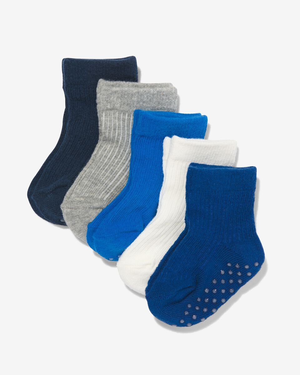 baby sokken met katoen - 5 paar - HEMA