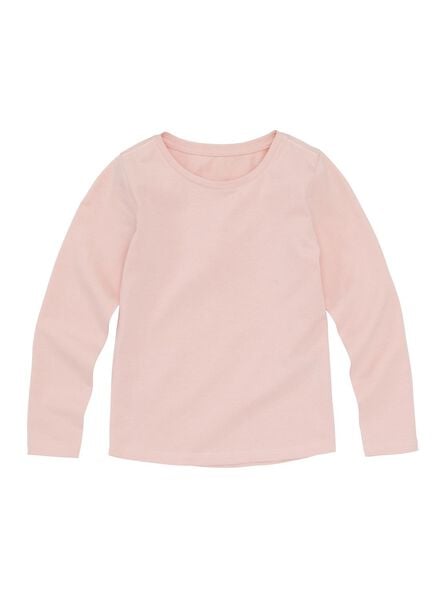 kinder t-shirt basic roze - HEMA