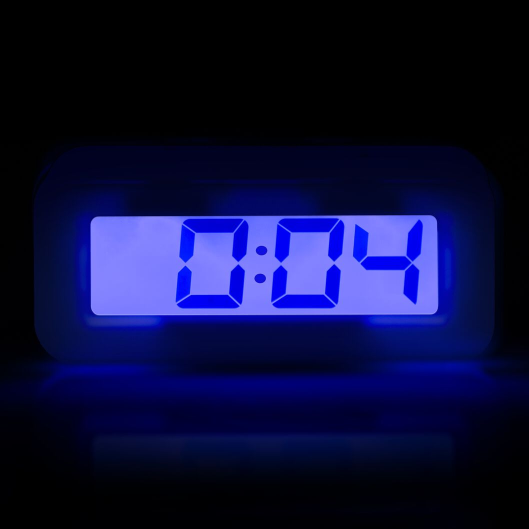 Tijd alarm aantrekken wekker digitaal - HEMA