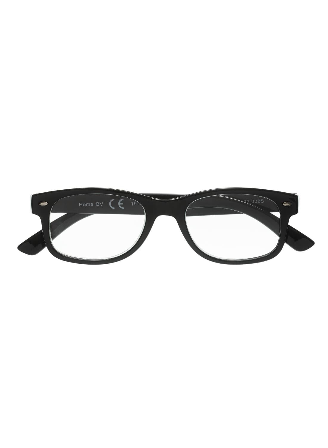 leesbril zwart - HEMA