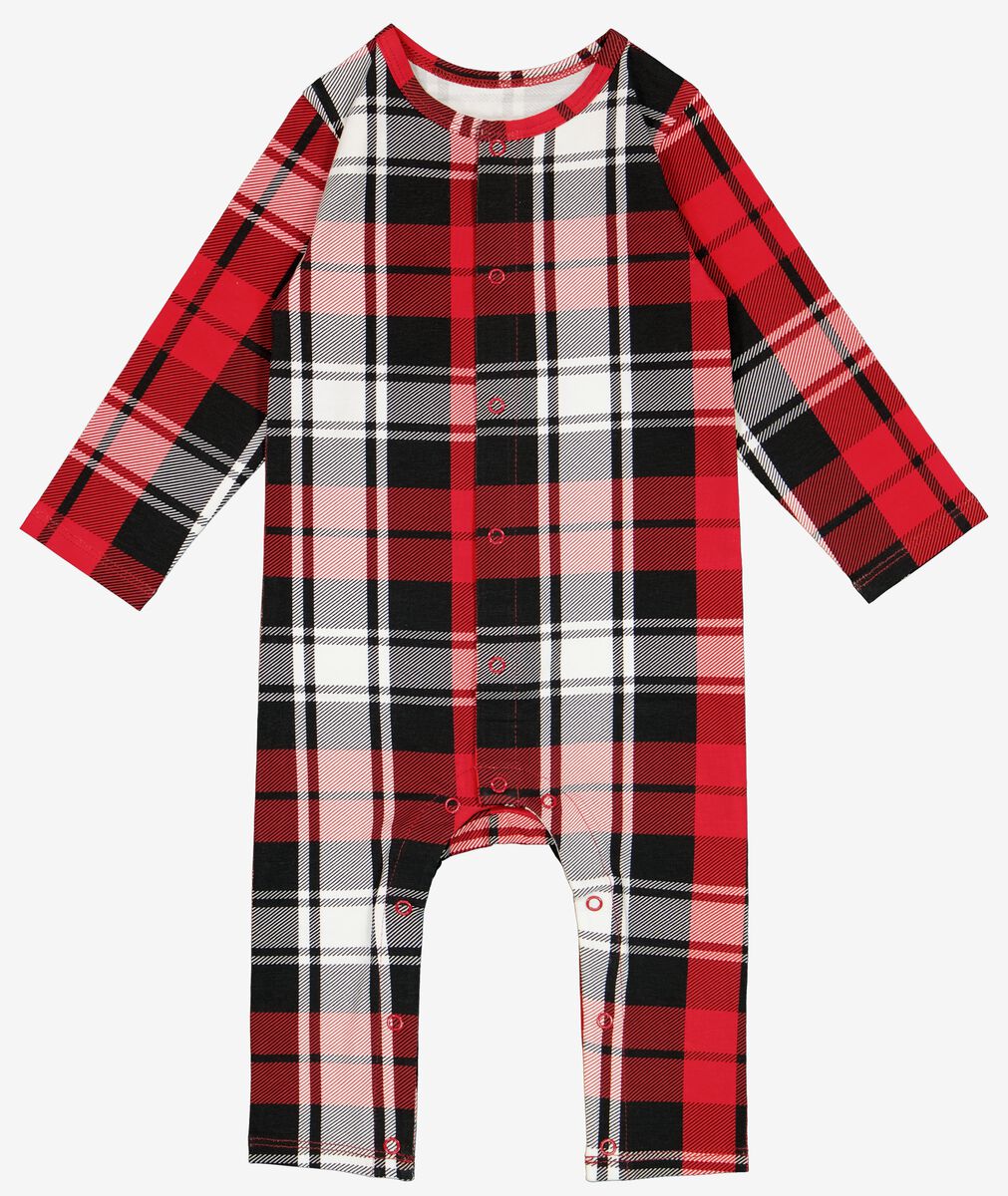 baby pyjama ruiten rood - HEMA
