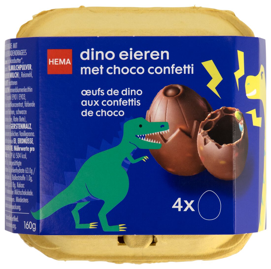 HEMA Dino Eieren Met Choco Confetti