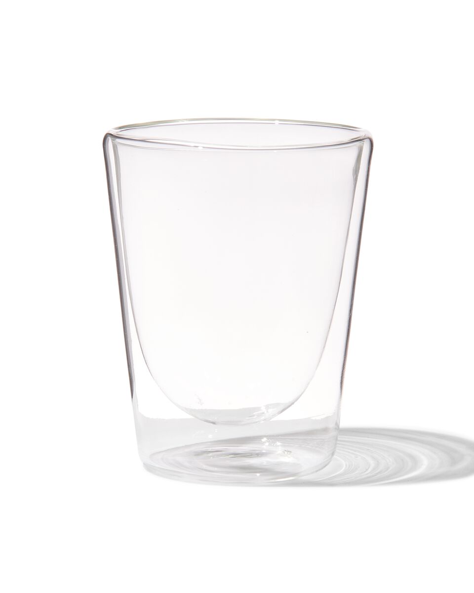 pint Snel Discreet dubbelwandig glas 200ml - HEMA