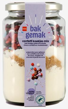 bakmix voor confettikoekjes - HEMA