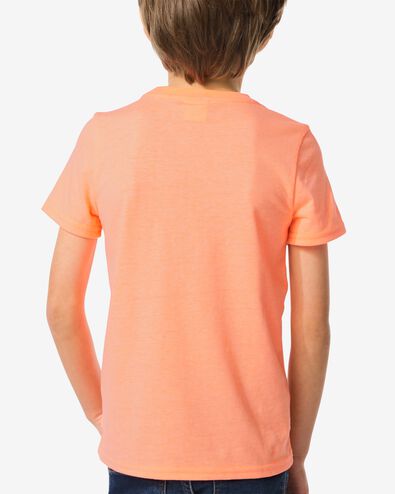 kinder t-shirt citrus oranje 134/140 - 30783972 - HEMA