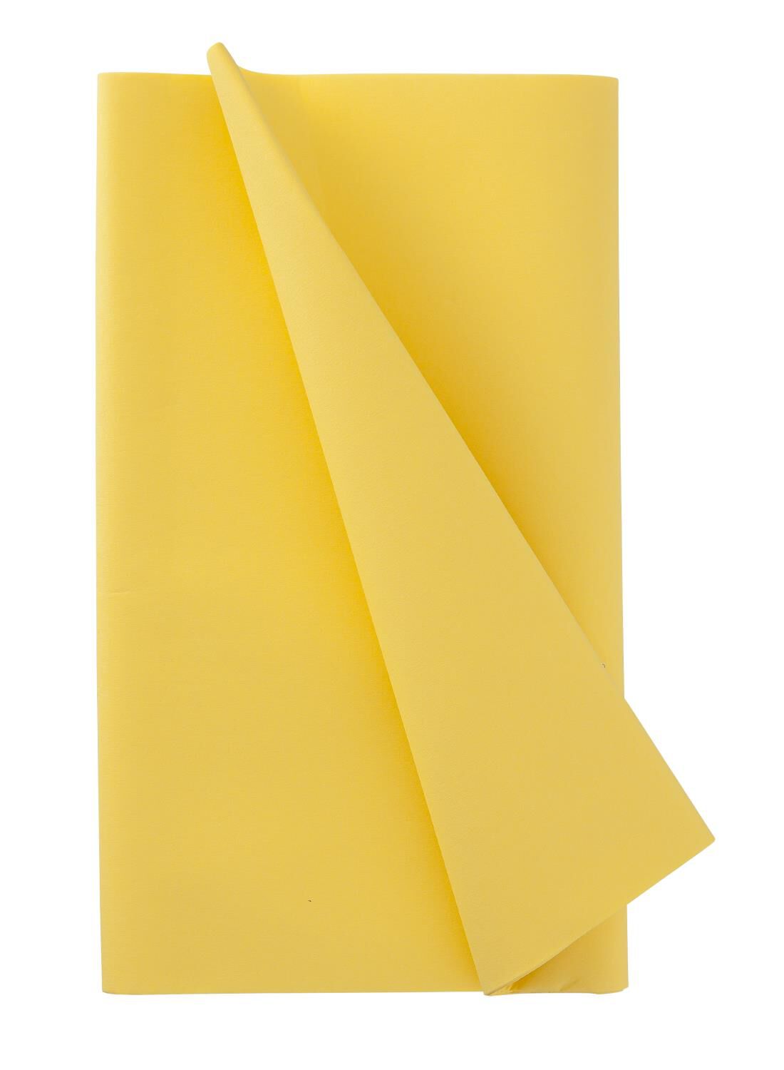 HEMA Tafelkleed - 138 X 220 - Papier - Geel (geel)