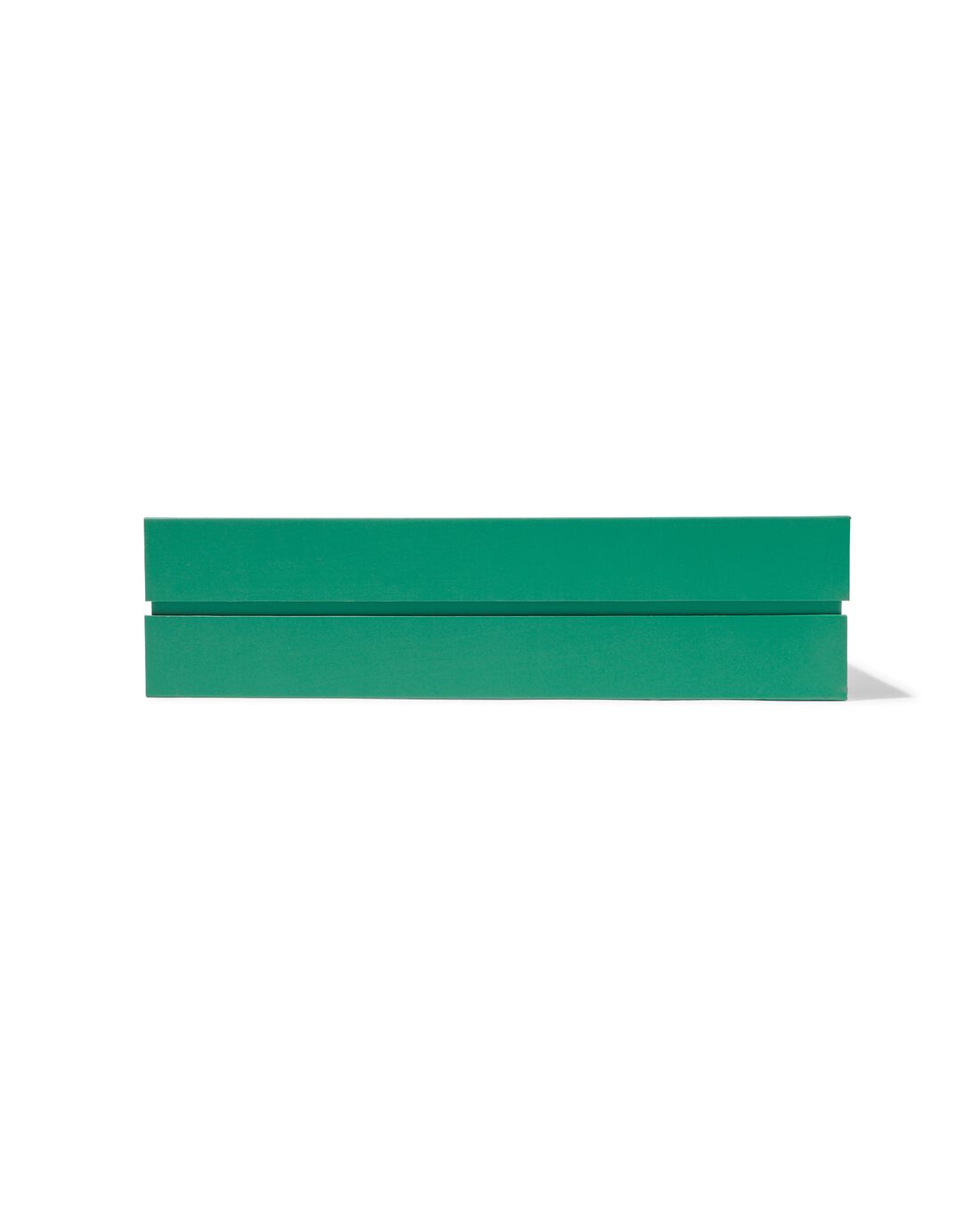 HEMA Decoratieve Opbergdoos Met Deksel 21x30.8x8 Groen (groen)