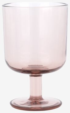 wijnglas Bergen roze 250ml - HEMA