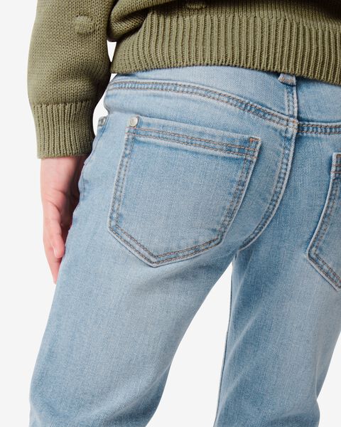 kinder jeans flared lichtblauw - HEMA