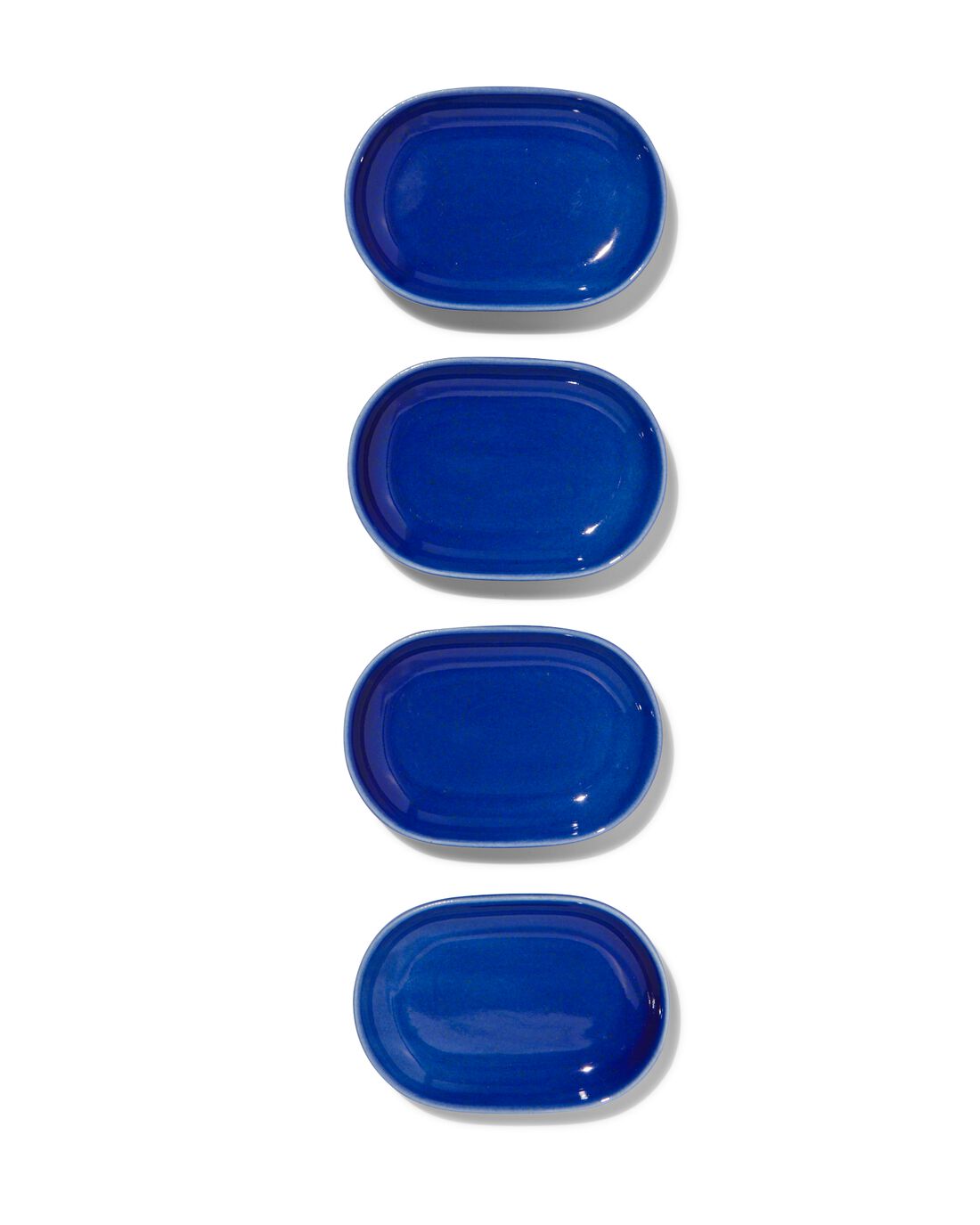 HEMA Serveerschaaltjes Aardewerk 11cm - 4 Stuks (blauw)