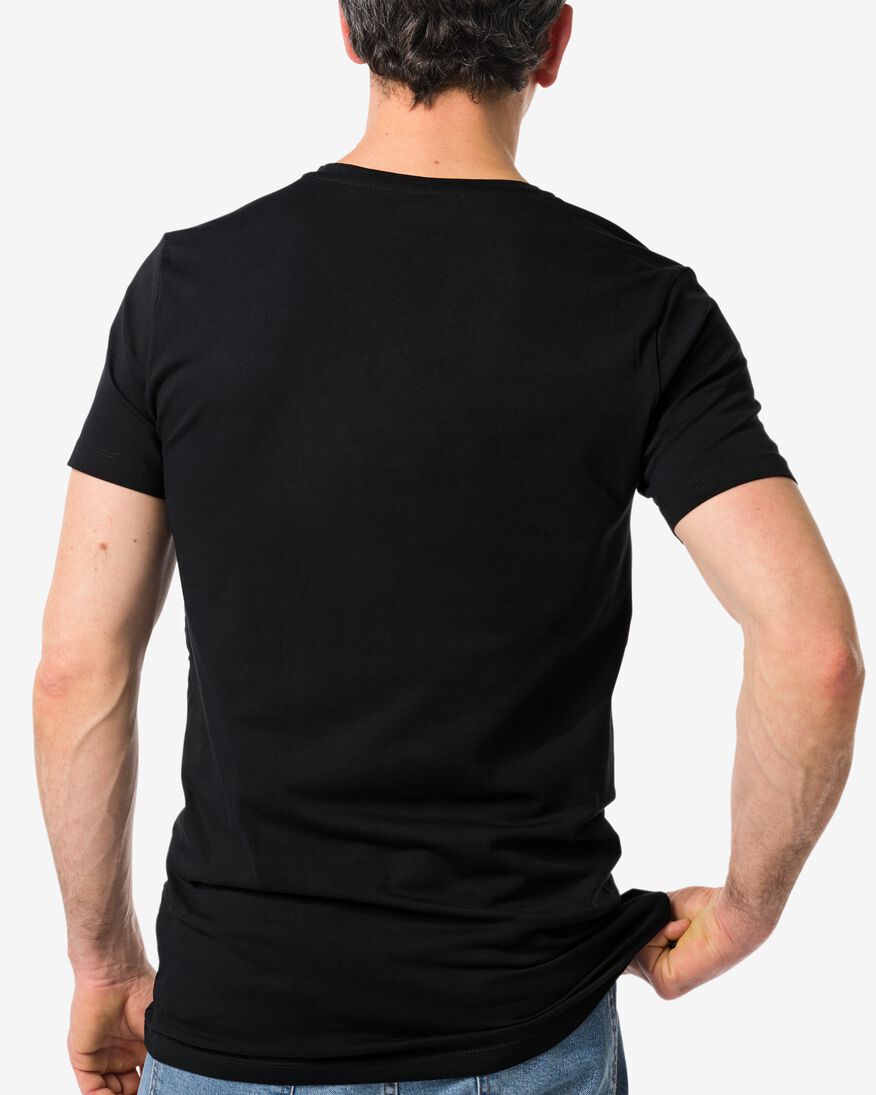Zwart T-shirt voor heren kopen? Shop nu online - HEMA