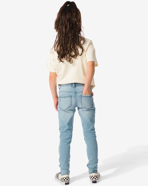 kinder jeans skinny fit lichtblauw - HEMA