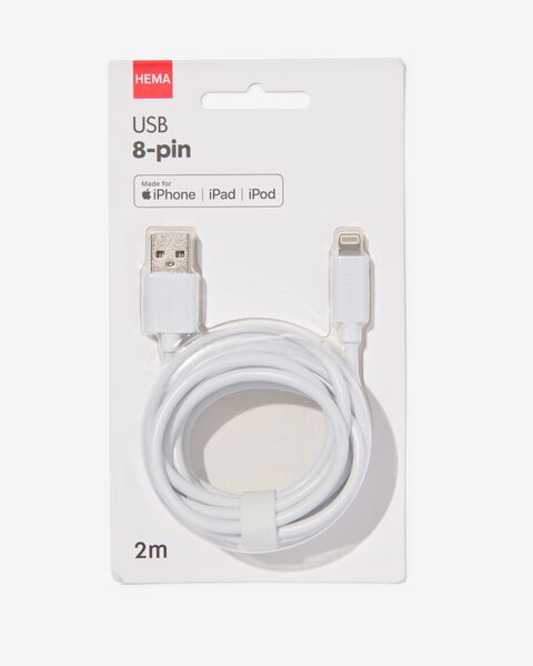 USB laadkabel 8-pin - HEMA