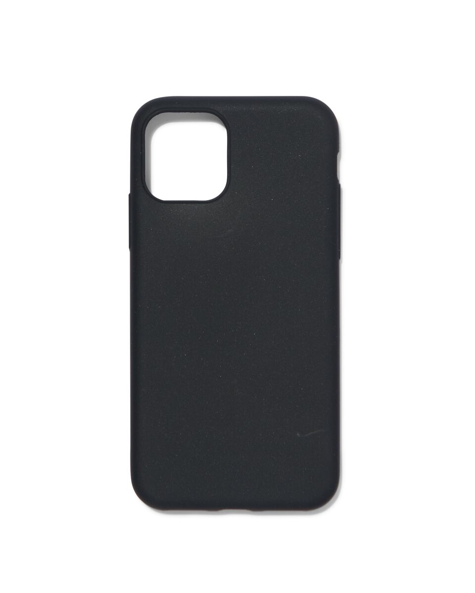 softcase iPhone X/XS/11pro zwart - HEMA