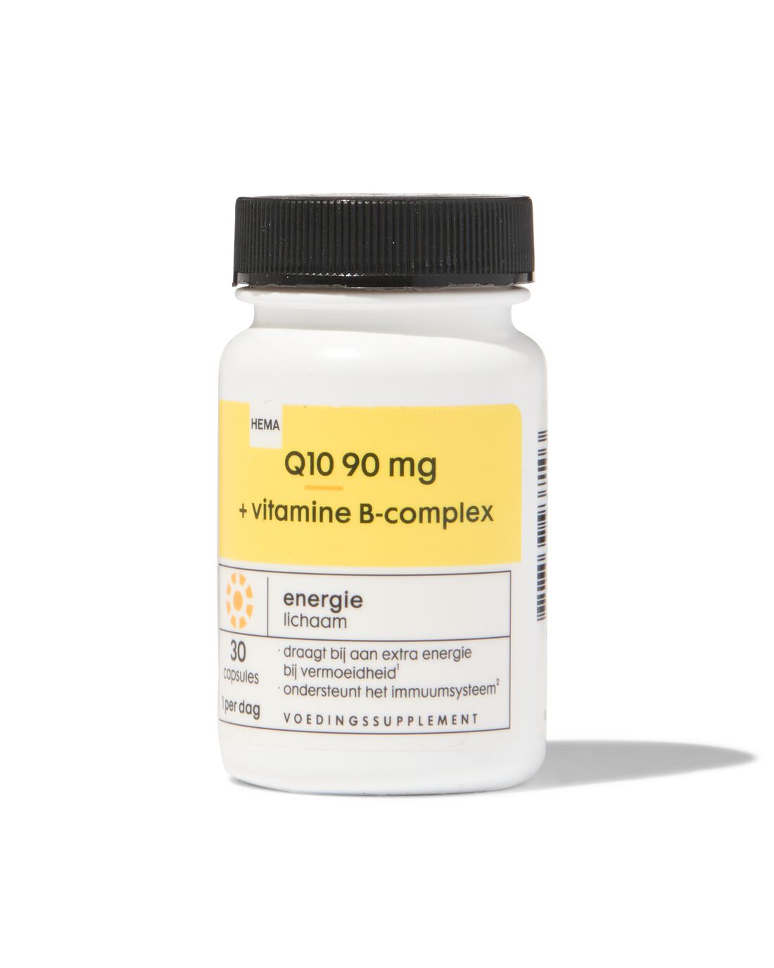 HEMA Q10 90 Mg + Vitamine B-complex - 30 Stuks