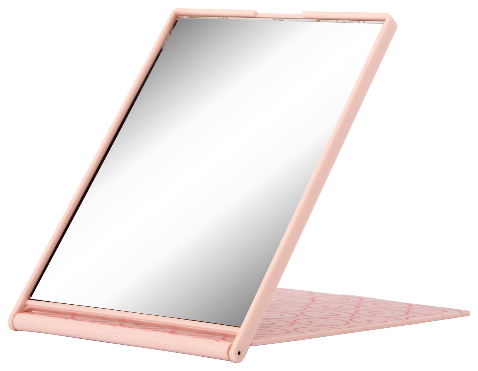 klap/sta spiegel 16x11.5 roze - HEMA
