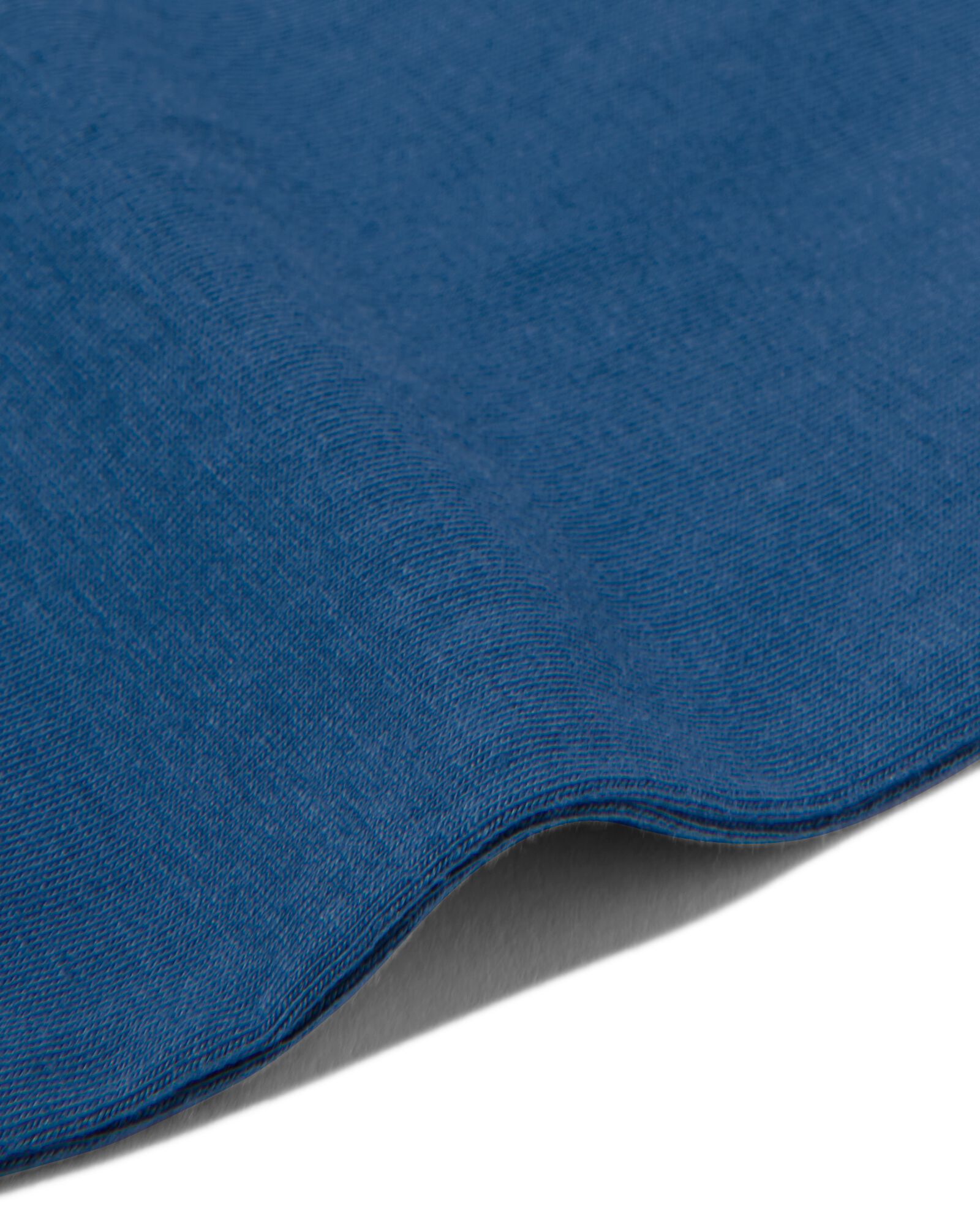 kinderhemden stretch katoen - 2 stuks donkerblauw - HEMA