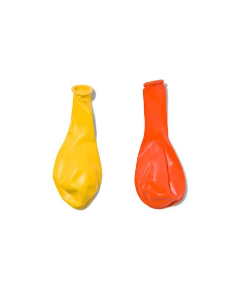 ballonnen 23cm oranje/geel - 20 stuks - HEMA