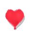 folieballon hart 16 cm - 14230141 - HEMA