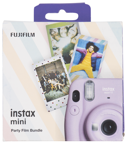Fujifilm instax mini fotopapier party bundel (3x10/pk) - HEMA