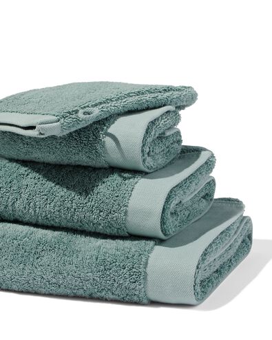 handdoeken - hotel extra zacht blauw - HEMA