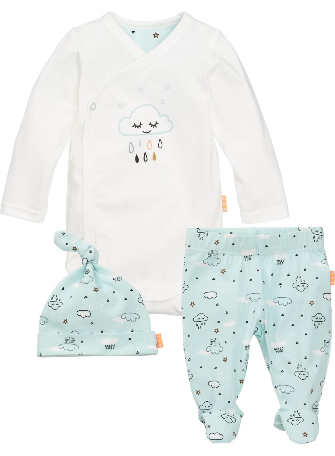 Newborn Set Mintgroen (mintgroen) - Baby, kleding, t-shirts en blouses -  babyshop babyproducten